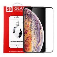 

Full Frame Full Coverage Tempered Glass Screen Protector for iPhone 7 8 Plus X XR XS MAX with Retail Box