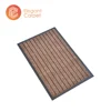soundproof embossed ribs rubber entrance door mat