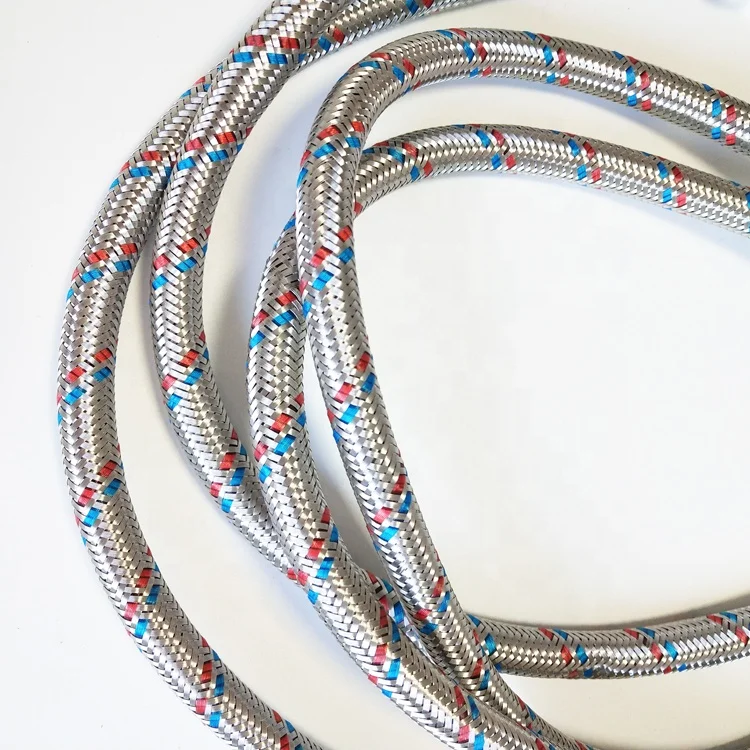 
High Quality Flexible Stainless Steel Braided Washing Machine Hose with ACS CE watermark WRAS certificate 