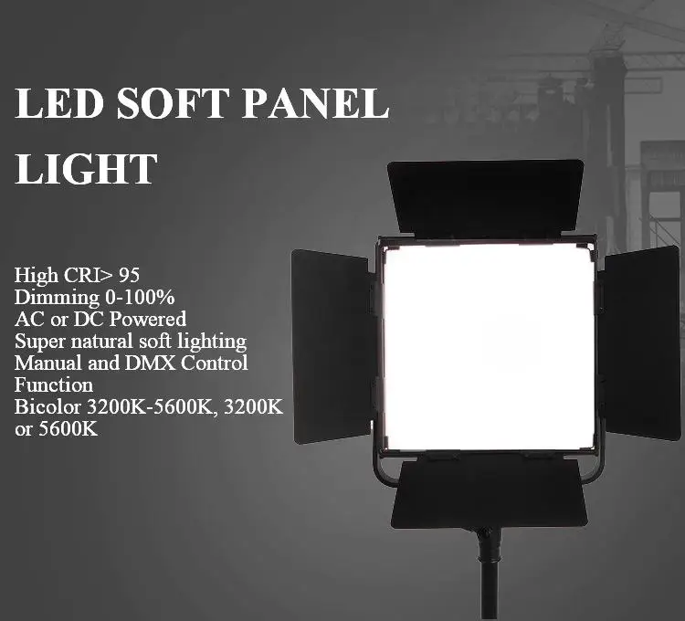 90w Led Light Panel Studio Photography Continued Illumination Rgb Led