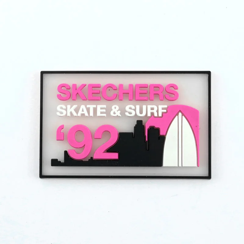 

Wholesale Custom Embossed Clear Transparent Pvc Rubber Label