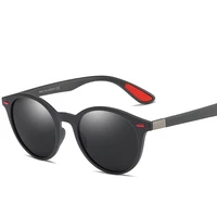 

SHINELOT M724 High Quality Men Round Lens Glasses Tr90 Uv400 Polarized Glasses Custom Logo Sunglasses Manufacturer