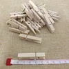 Small Craft Clothespins 1 3/4" Wood mini Clips Wood Peg Clothespins
