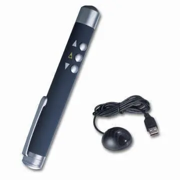 
Dongguan kintop Wholesale laser pointer remote control 1mw/5mw with red laser Brass material for ppt remote 
