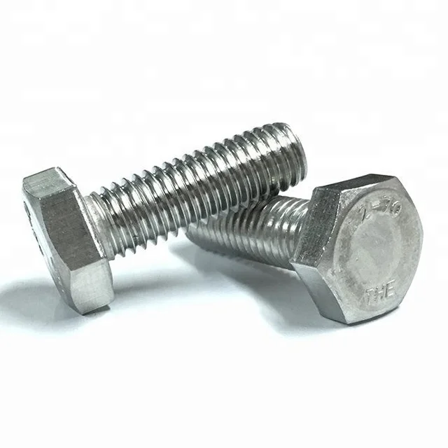
China Alibaba fastener factory outlet galvanized hex bolt 