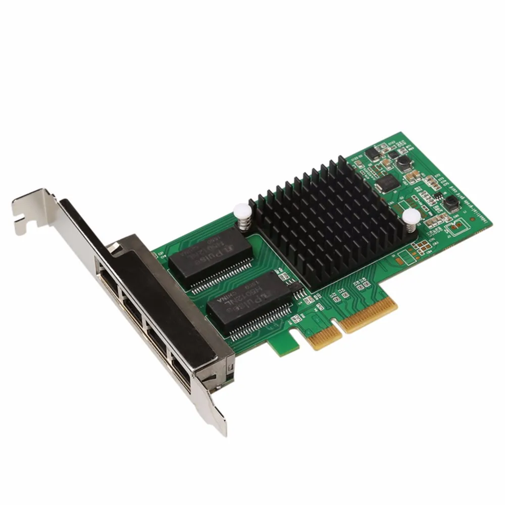 

PCIe Express Teaming Intel I350 4 port RJ45 Gigabit 1000Mbps server Lan card, N/a