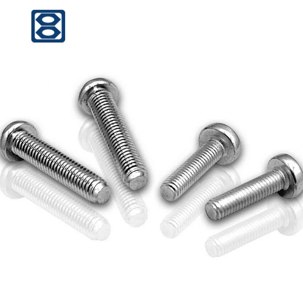 
Carbon steel zinc plated DIN7985 machine screws 