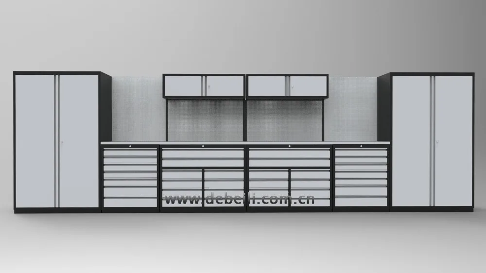 Lujo Garaje Taller Uso Almacenamiento Combinación Gabinete Del Rodillo