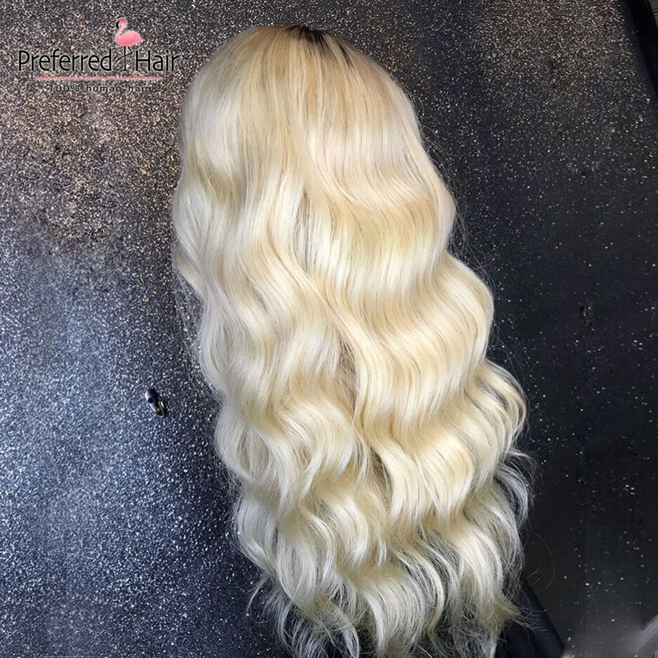 Most Popular wigs human hair lace front 613 Body Wave Blonde human lace wig, wholesale human hair lace front wig