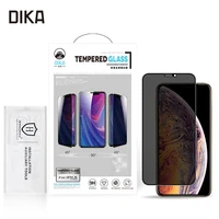 

DIKA Privacy Screen Protector for iPhone Xs X Full Coverage Anti-Spy Tempered Glass Screen Protector for iPhone Xs X