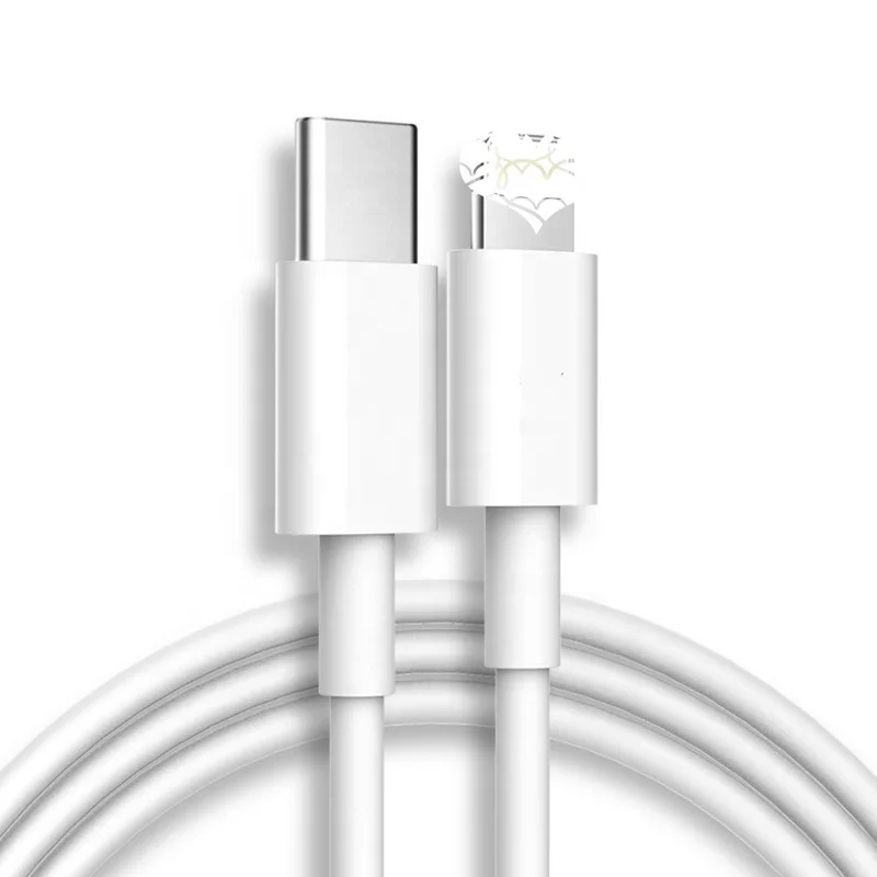 

Original 5A PD 8 pin type C usb charging cable bulk For macbook For iPhone 6 7 8 X XSMax USB-C data cable usb to iphone, White
