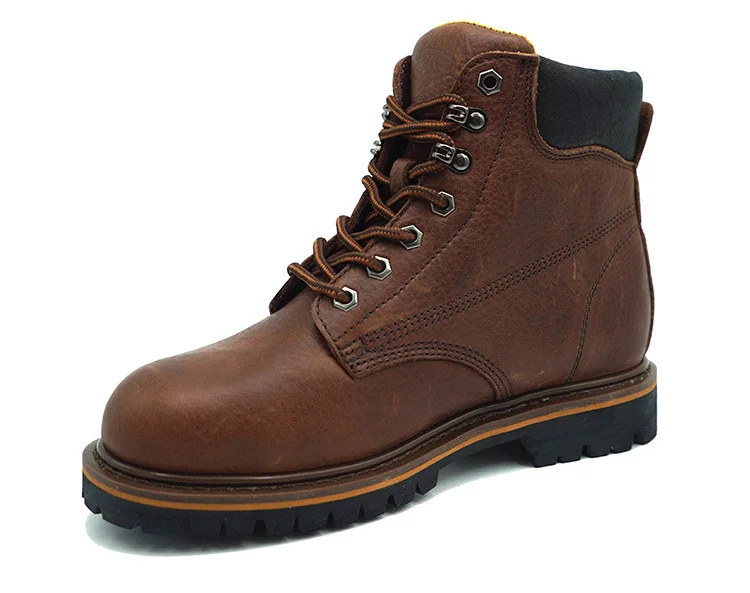 Us Milled Leather Pig Leather Lining Goodyear Woodland Safety Boots ...