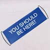 Wholesale Custom Waterproof YOU SHOULD BE HERE Hand Scrolling Banner Advertising Cheering Fan Banner