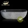 bathroom granite rough rubbing surface black bath tub