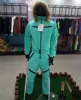 Fashionable One Piece Snow Suits Adults Women One Piece Ski Suits With Fur