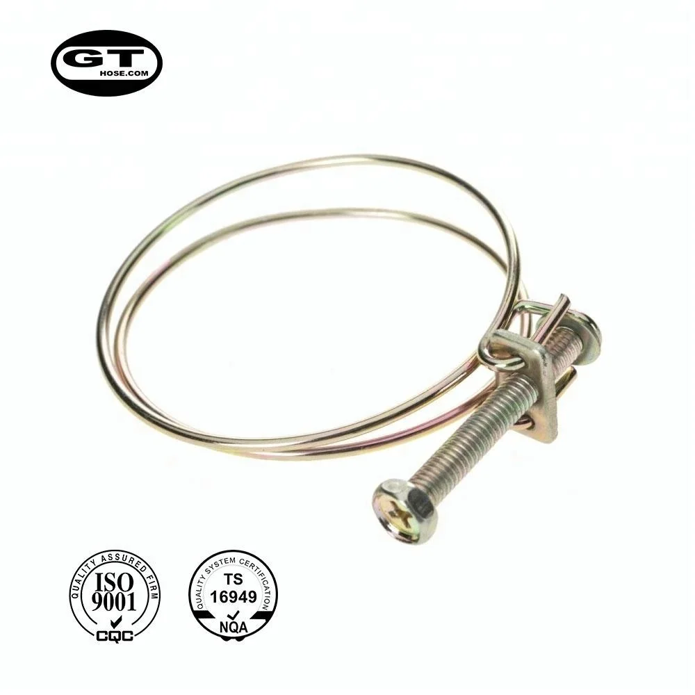 
double wire hose clamp 