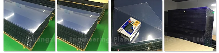 Eco-friendly hard coated polycarbonate sheet panels pc flat
