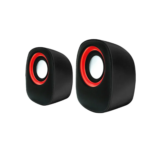 Portable Wired 2PCS Mini 3w Small Speakers system Pair Desktop/Laptop Multimedia 2.0 mini usb PC Speaker boxes - ANKUX.COM