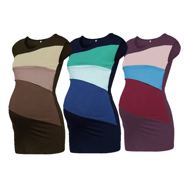 

Wholesale milk silk pregnancy clothes maternity clothing top RL190038