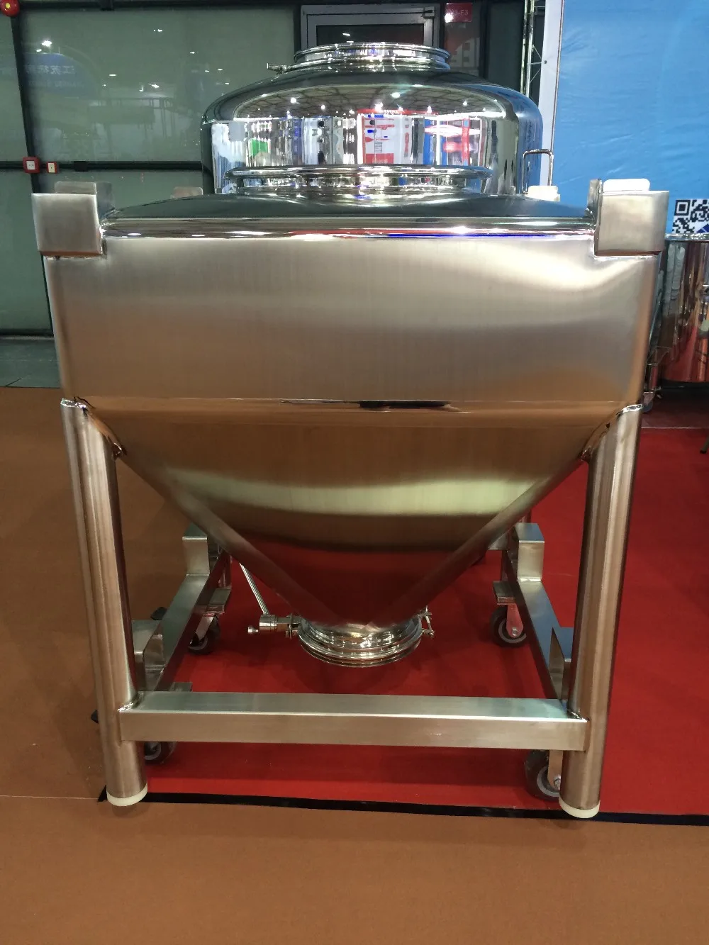 不锈钢储物/运输/混合料斗