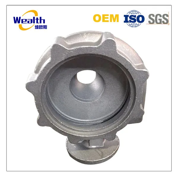 
OEM high quality drawing butterfly valve body casting 