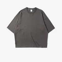 

wholesale custom mens cheap 100% cotton Jersey side cut oversized t shirt