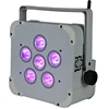 Mini portable 6PCS 6IN1 DMX channel 108W smart battery led par light