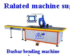 the best seller DMBX-303D 3 in 1 whole type hydraulic copper portable busbar machine