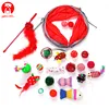 Variety Pack Cats Funny Mouse Catnip Sisal Balls Gift Value Feather Sets For Small Cat Christmas Pet Supplies Toy Set