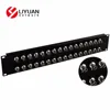 LY-PP5-58 19"2U BNC Connector Patch Panel With 32 Pcs BNC Connector,Female-Female