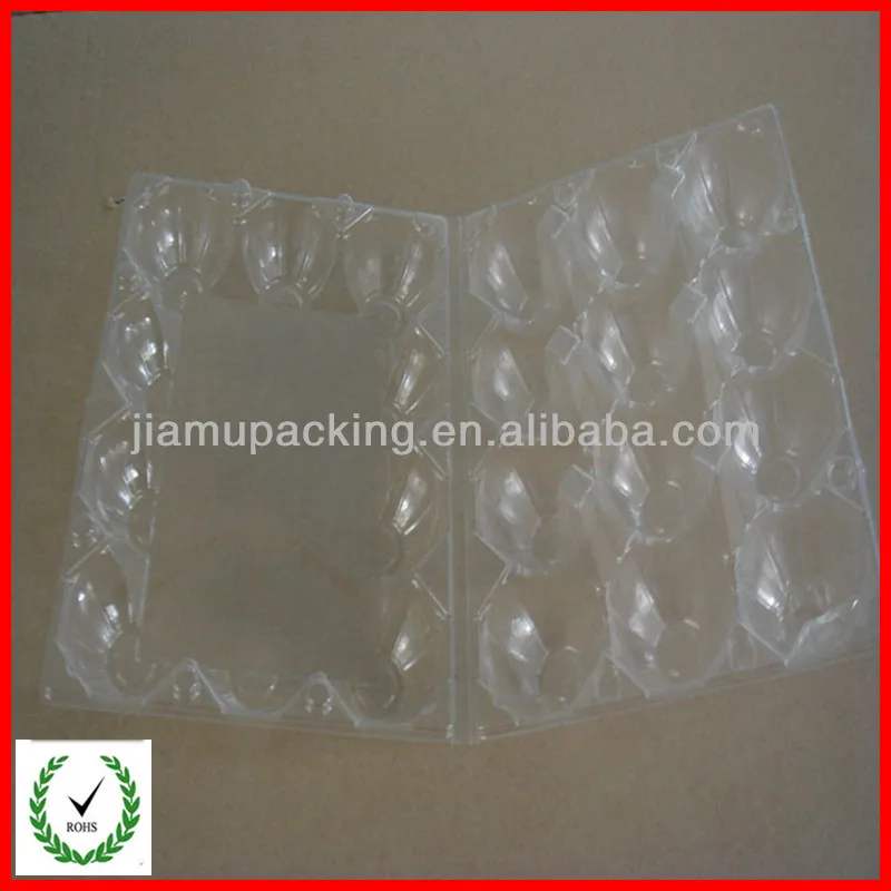 used plastic egg trays