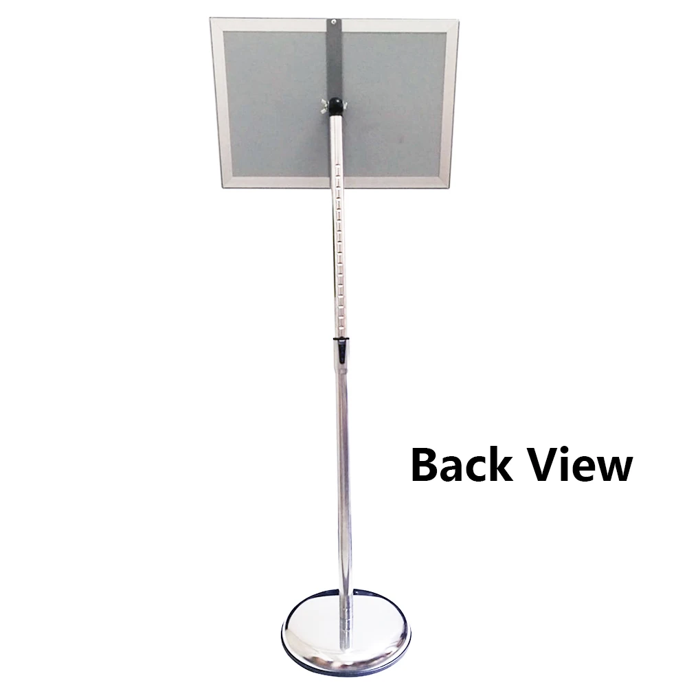 Sign Standposter Stand Stainless Steel Signage Display A4 - Buy 