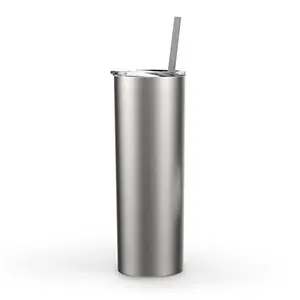 New wholesale 20oz stainless steel vacuum tumbler with lids can customized color and logo
