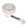 1pcs 40mm PIR Infrared Ray Motion Sensor Switch time delay adjustable mode detector switching