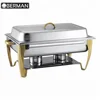 Unique restaurant supplies cheap kingo chaffing dishes stainless steel food warmer