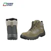 Steel toe cap security boots industrial leather safety shoes for men