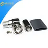 TNC Right Angle Solder Crimp Plug Hexagon Coupling Nut