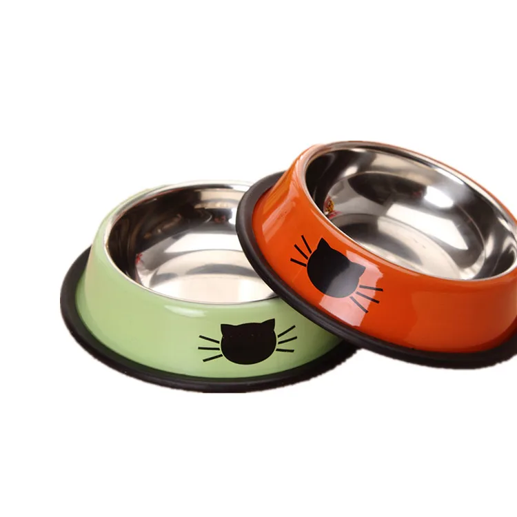 

JY245 lovely thicken anti-skid dog bowl pet food bowl for wholesale, As photo