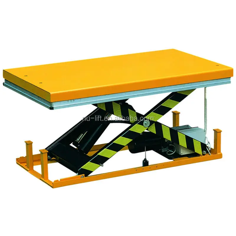 
Heavy Duty Stationary Electric Hydraulic Scissor Lift Table 