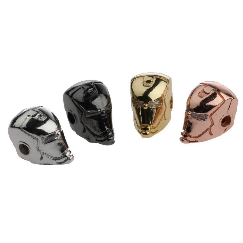 copper iron man beads (5)