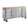HTC7215W Hardwood Workbench Rooling Multi drawer Tool Chest