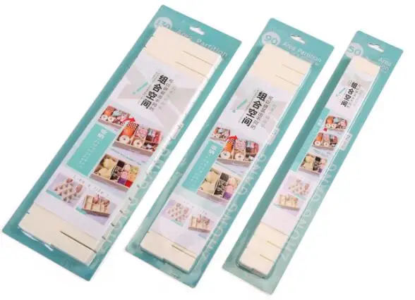 
DIY adjustable customized drawer storage plastic clapboard partition board 