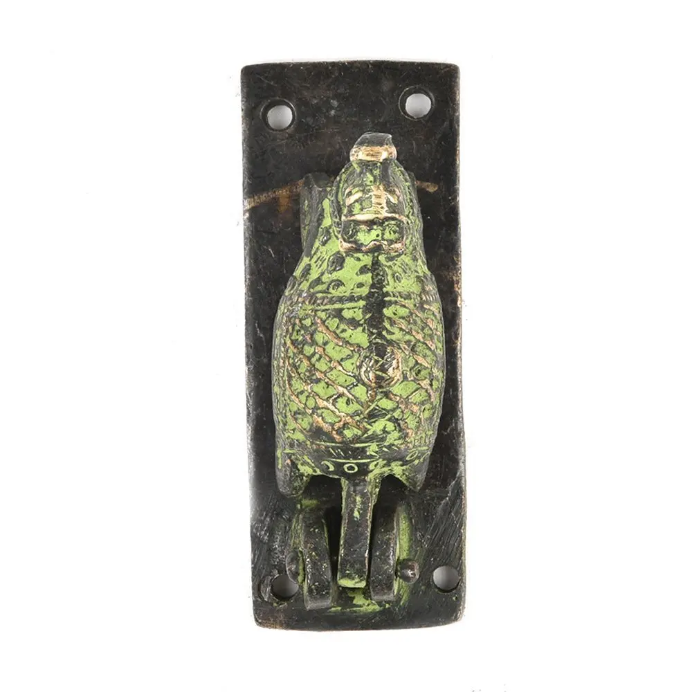 IndianShelf 1 Piece Handmade Crafted Brass Camel Patina Door Knockers Front Hardware