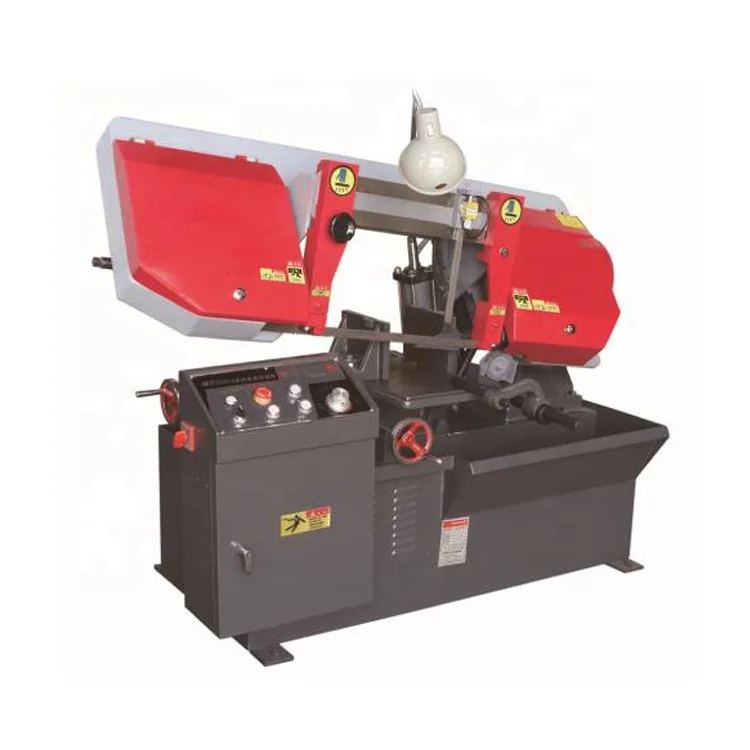 
Double Column Angle Cutting Band Saw Machine Miter Saw G-330 G-400 Metal Cutting 