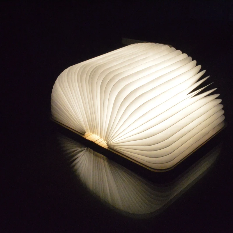 The New Wooden Book Light Led Decoration Atmosphere Light Usb Small