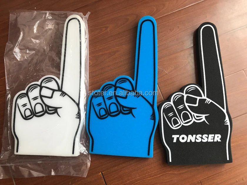 China Wholesale Cheering Giant Custom Shocker Foam Finger Hand Sponge