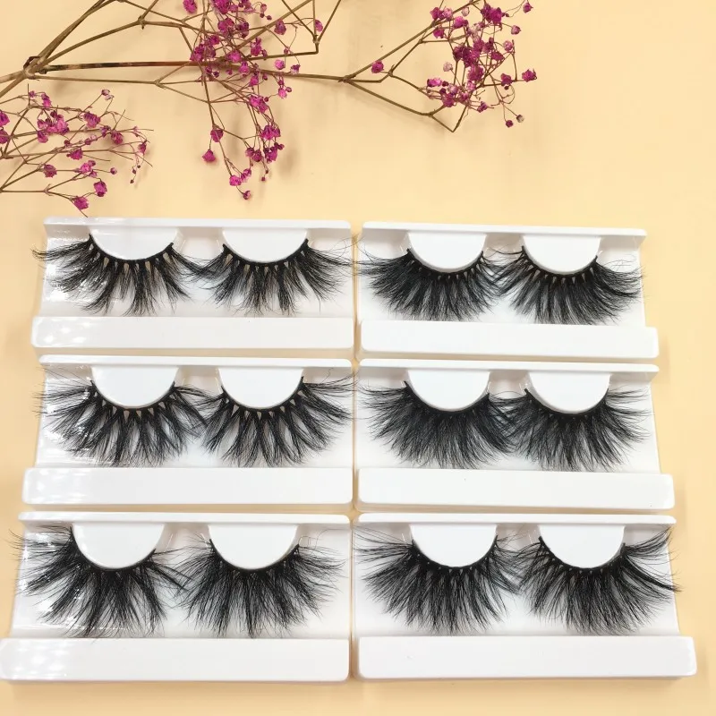 

FDshine New Arrivals Long Strip Lashes Vendor 28mm Mink Eyelashes, Black, other colors are accepted