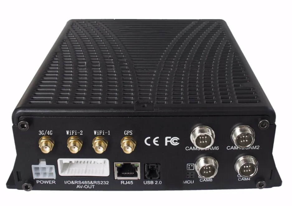 8 Channel Mobile Car Dvr Recorder Vehicle Cctv Camera System With Gps