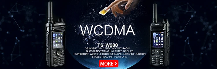 Wanhua Hands Free Walking-Talking-Telefon WH118 Handheld-Kommunikationsempf&auml;nger - ANKUX.COM