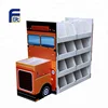 Car Shape Cardboard Pallet Displays For Snack Or Cosmetic Products
